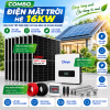Hệ Thống Điện Mặt Trời 16 KWP ( Lưu 16KW) (Giảm 5-6 triệu/tháng)