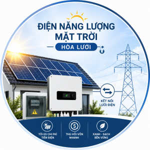 Gói Hệ Thống Điện Mặt Trời 6 KWp