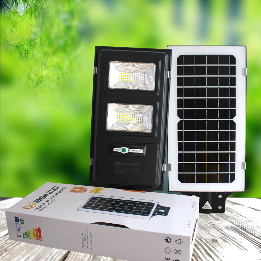 Đèn đường năng lượng pin liền thể ES 80w