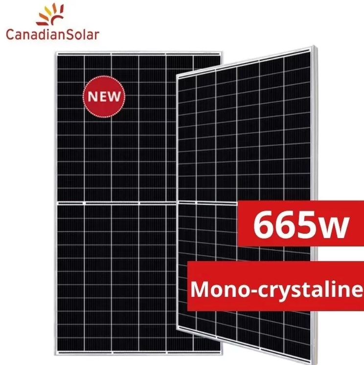 Tấm pin mặt trời Canadian 665w